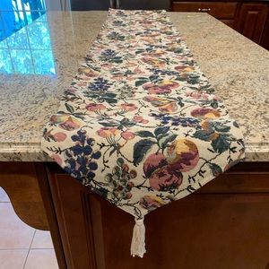 Woven Table Runner with Tassles